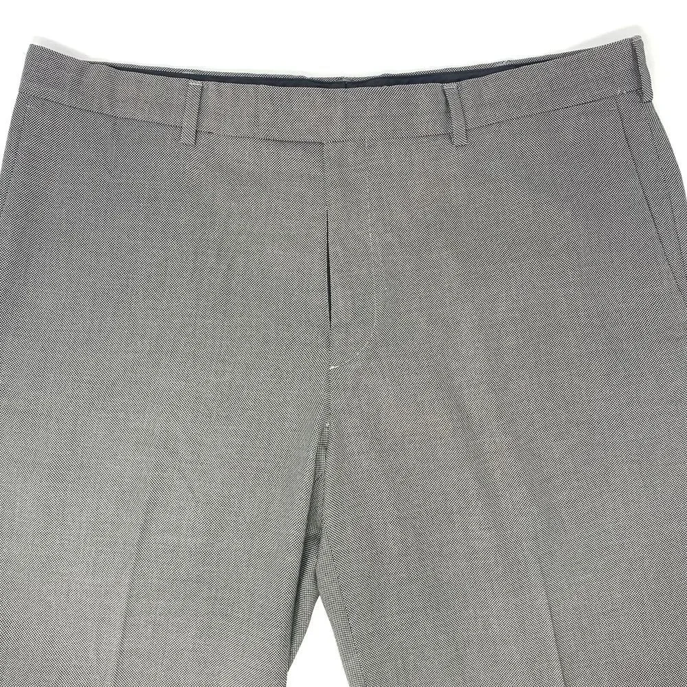 Perry Ellis Modern‎ Fit Brown Geometric Flat Front Men's Pants Size W38 L30